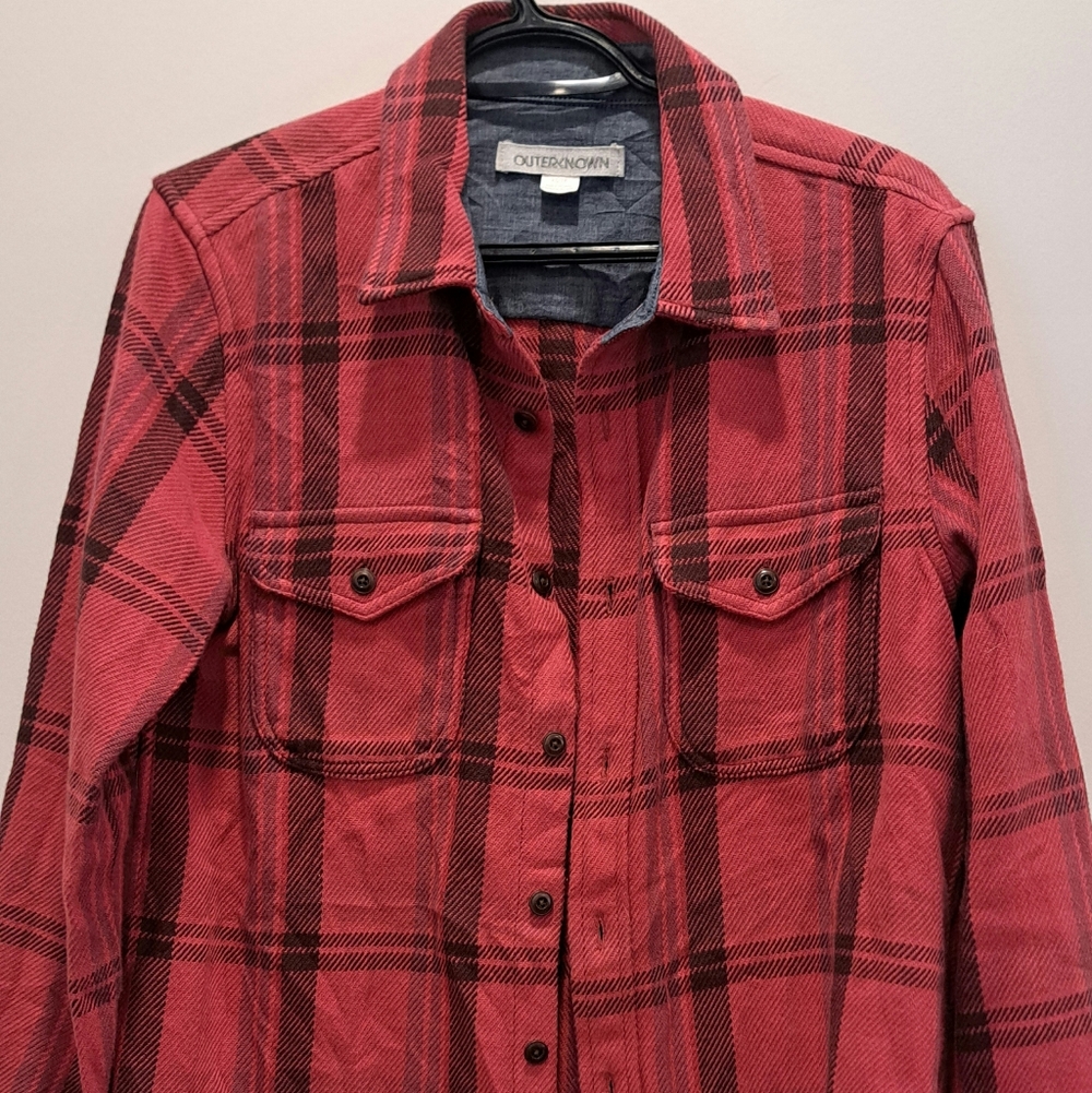 Outerknown Blanket Shirt Size XS Fits More Like SM
